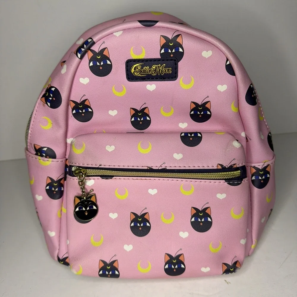 Loungefly Sailor Moon Limited Production Officially Licensed Backpack Luna P Cat